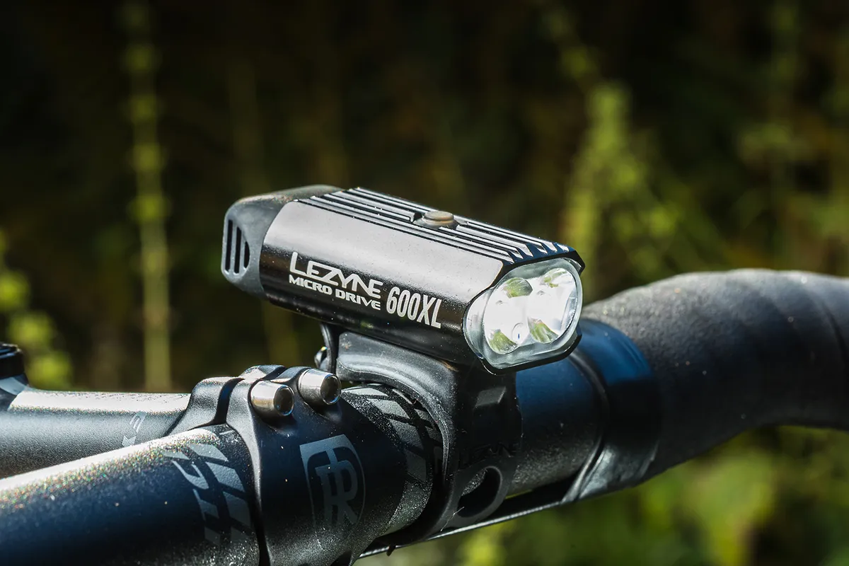 Lezyne Micro Drive 600XL front light for road cycling