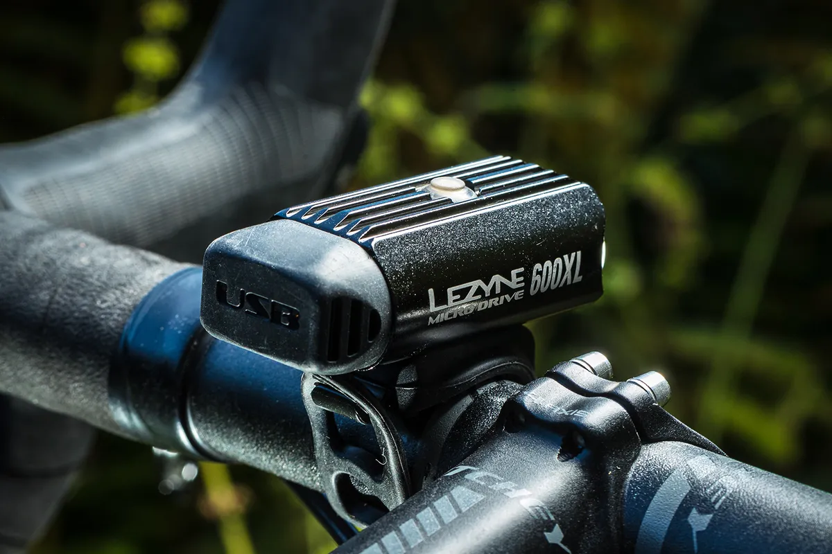 Lezyne Micro Drive 600XL front light for road cycling