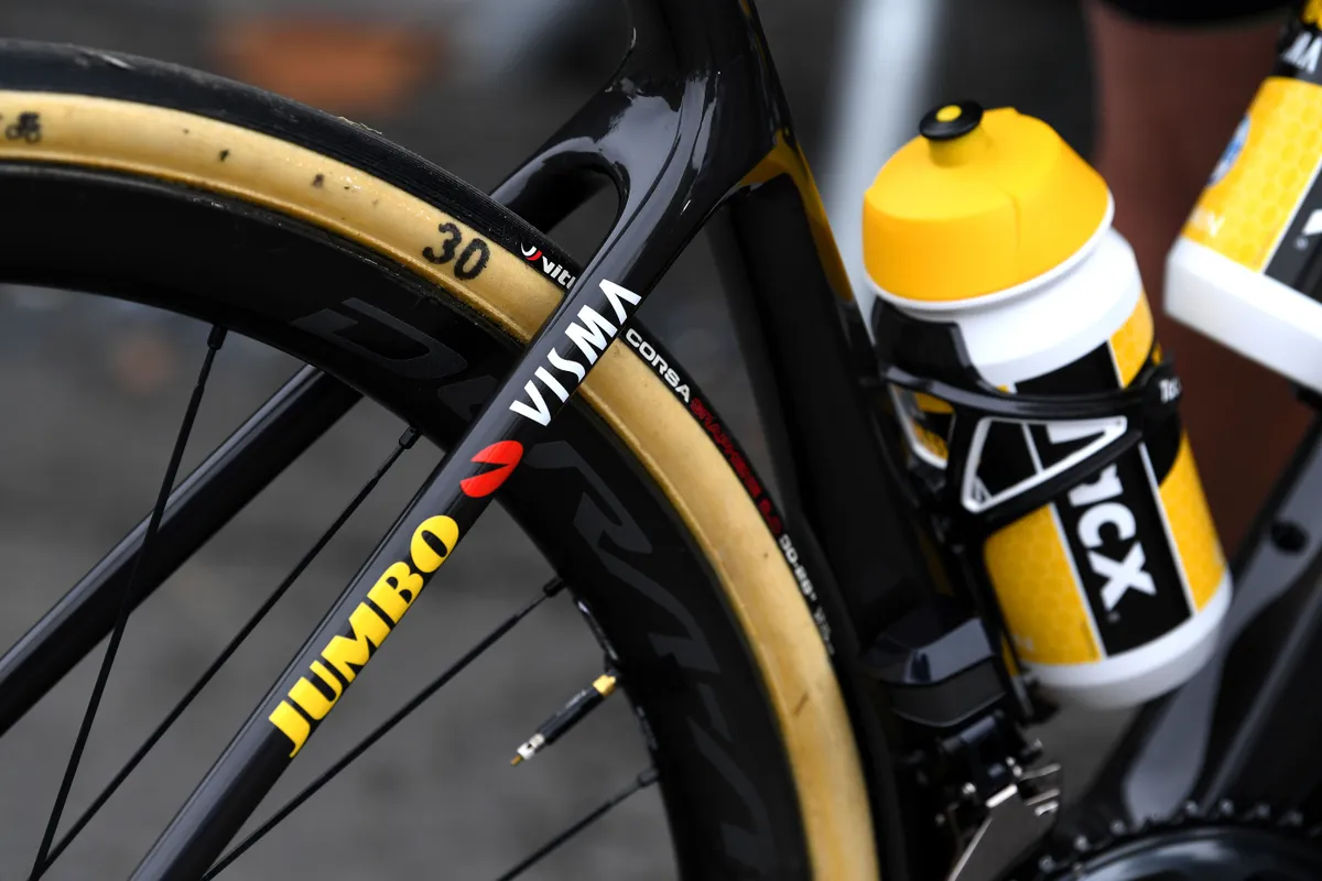 Dugast by Vittoria tubular tyre at Paris-Roubaix 2021