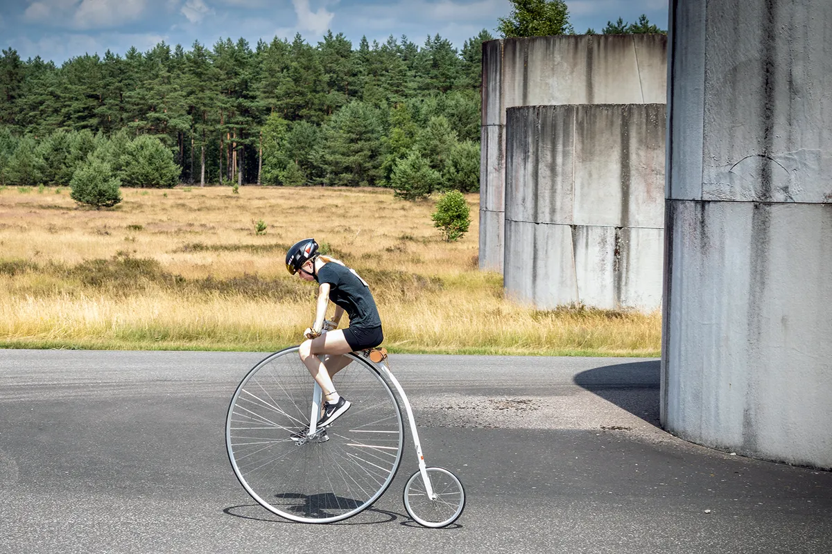 The first-ever Sweden 3 Days Penny Farthing race