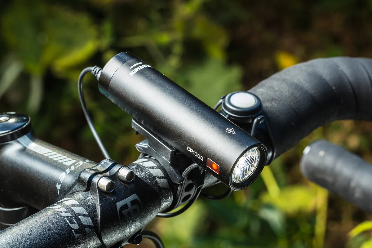 Ravemen CR1000 front light for road cycling