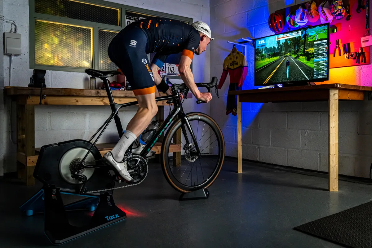 Smart bike versus top-end turbo: What's the ultimate Zwift racing setup?