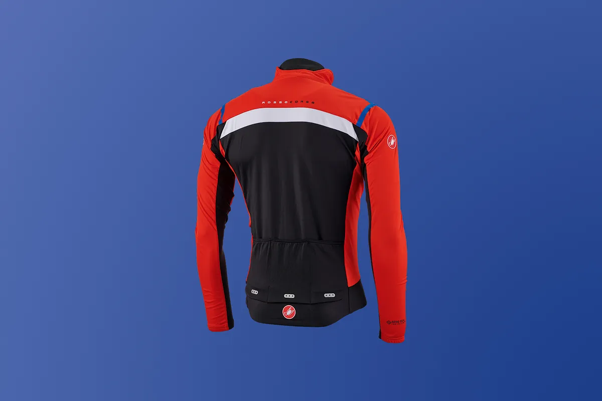 Castelli Alpha Ros 2 Light road cycling jacket - back view