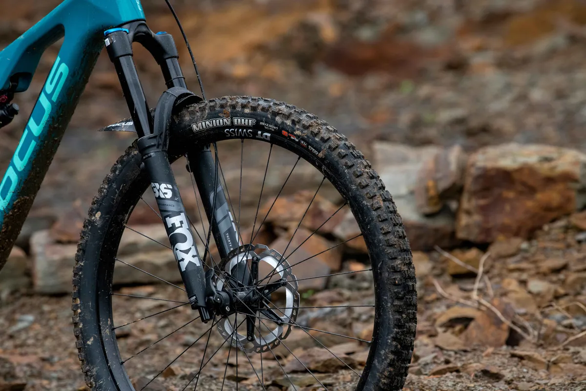 Fox's 36 Perforamnce GRIP fork is very capable, even if it lacks the adjustments of the GRIP2 damper.