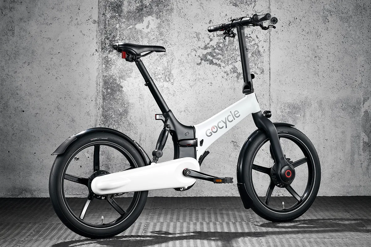 Pack shot of the GoCycle G4 eBike for commuters