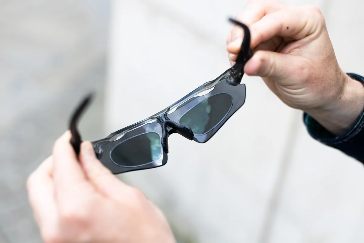 Buyer's guide to prescription cycling glasses – inserts example