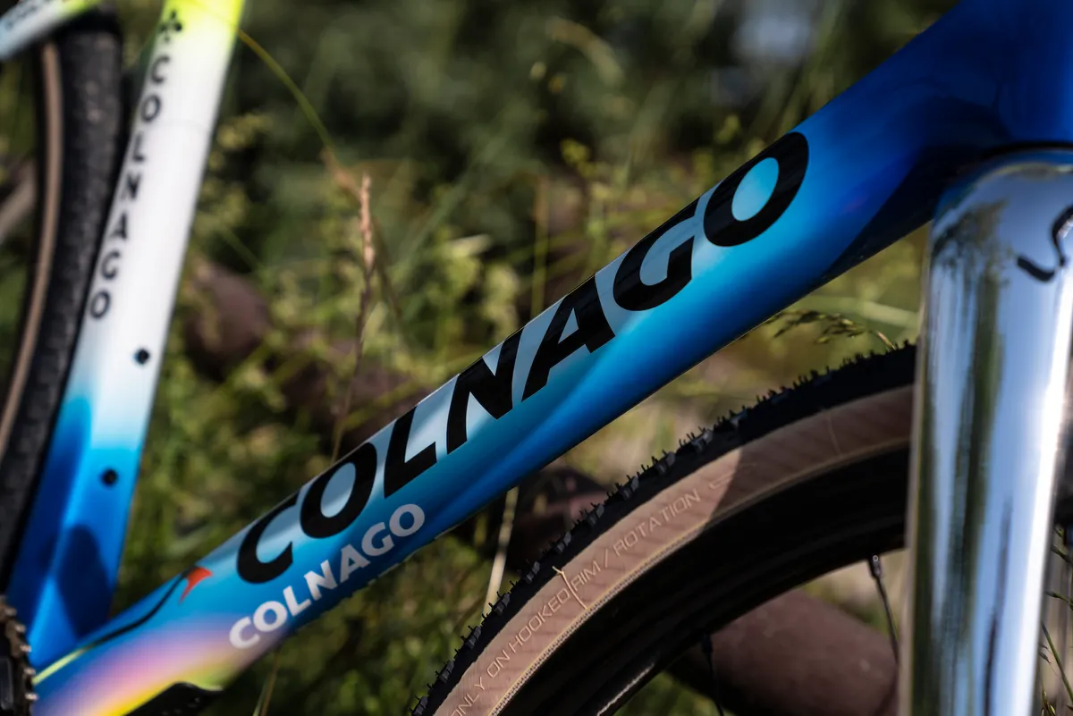 Nathan Haas's Colnago G3-X gravel bike for Unbound 2022
