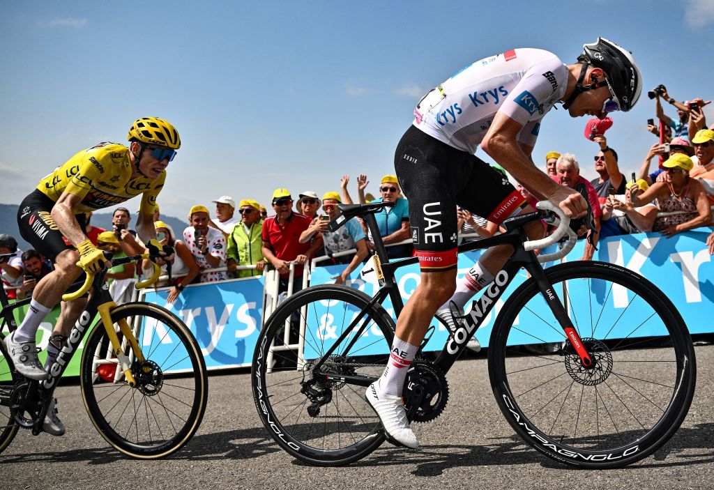 SANTINI maillot vélo enfant à pois Tour de France 2023 CYCLES ET SPORTS