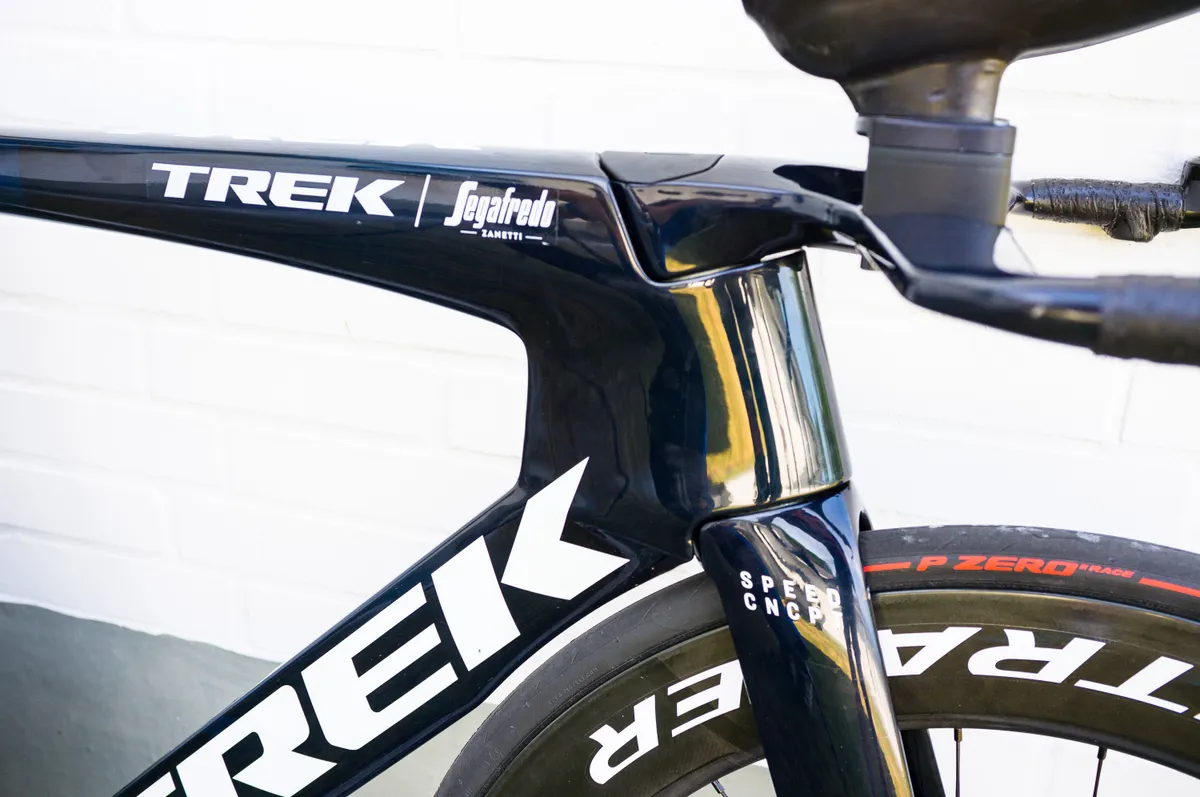 Mads Pedersen's Trek Speed Concept time trial bike