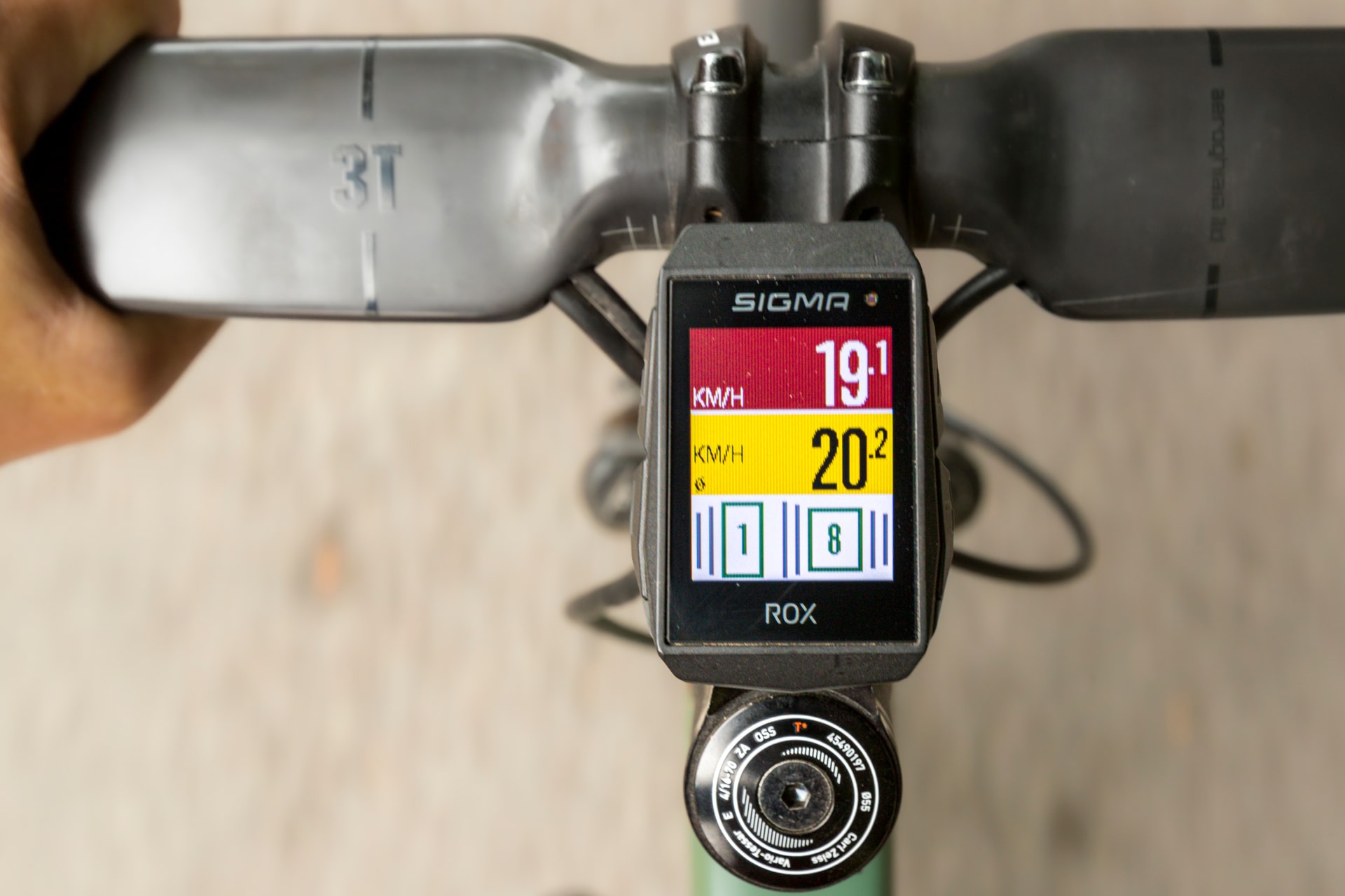 Compteur GPS vélo SIGMA, modèle Rox 11.1 Evo 150 FCTS (option  cardio-cadence)- Energy Cycle