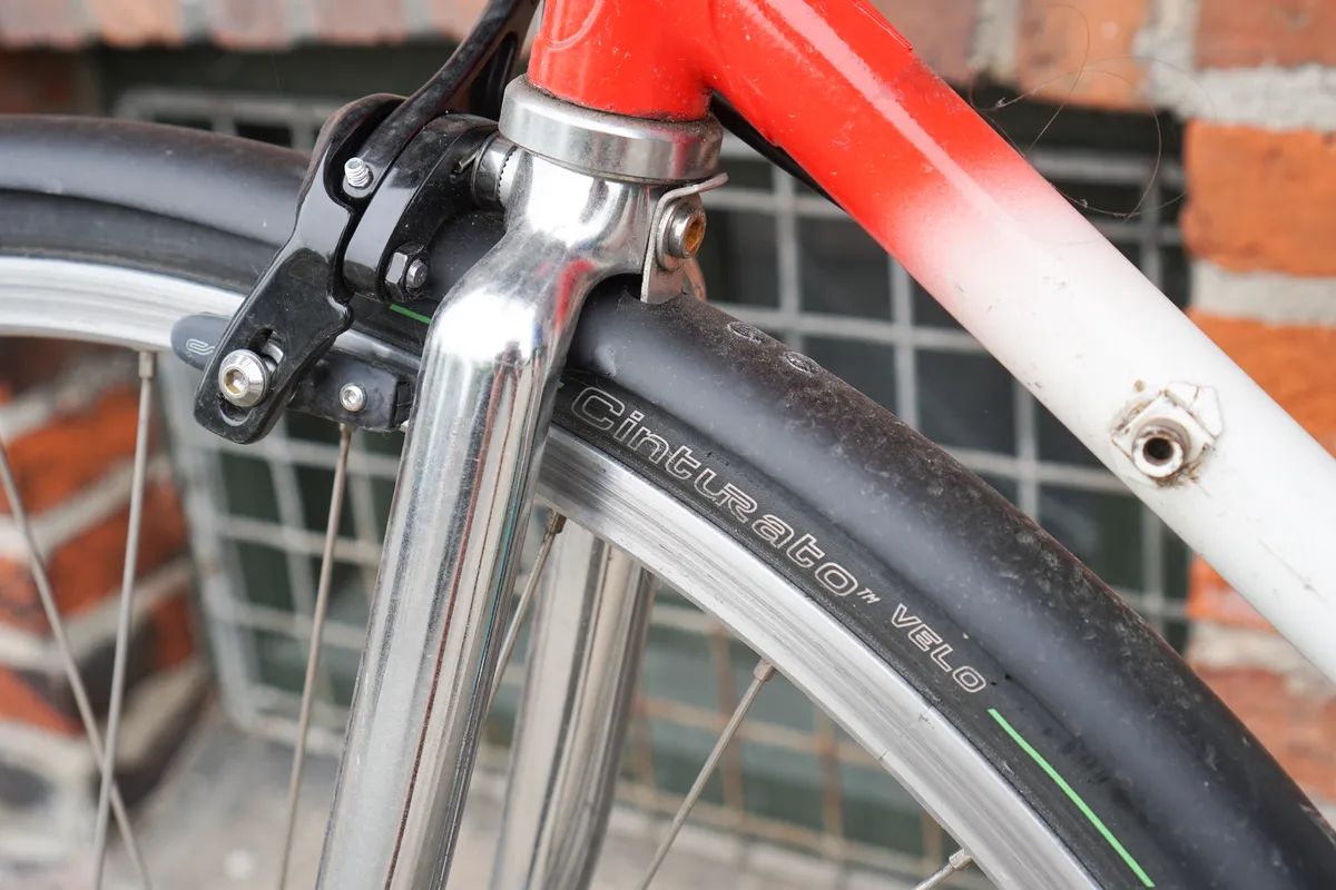 Fixed-gear city bike in Copenhagen