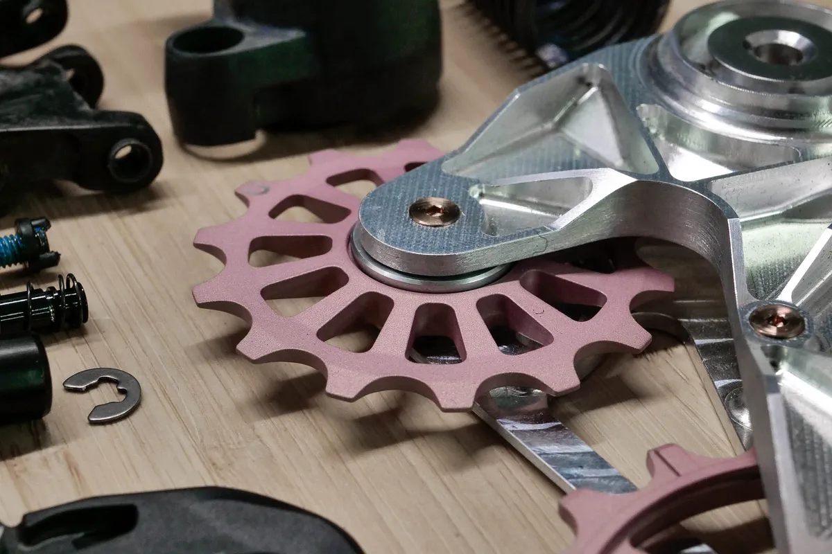 Kogel pulley wheel with Cerakote coating