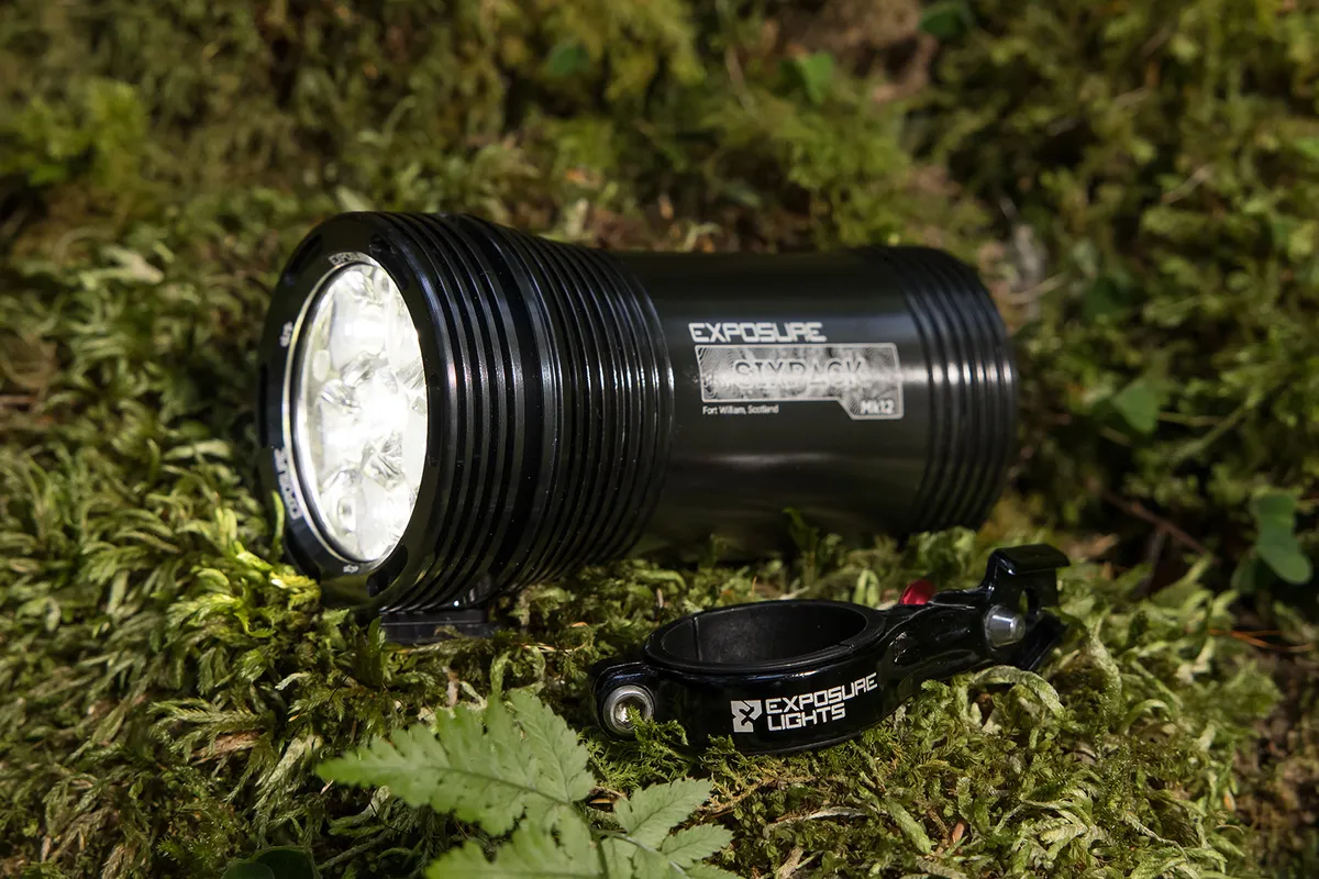 Exposure Six Pack MK12 front light for mountain bike