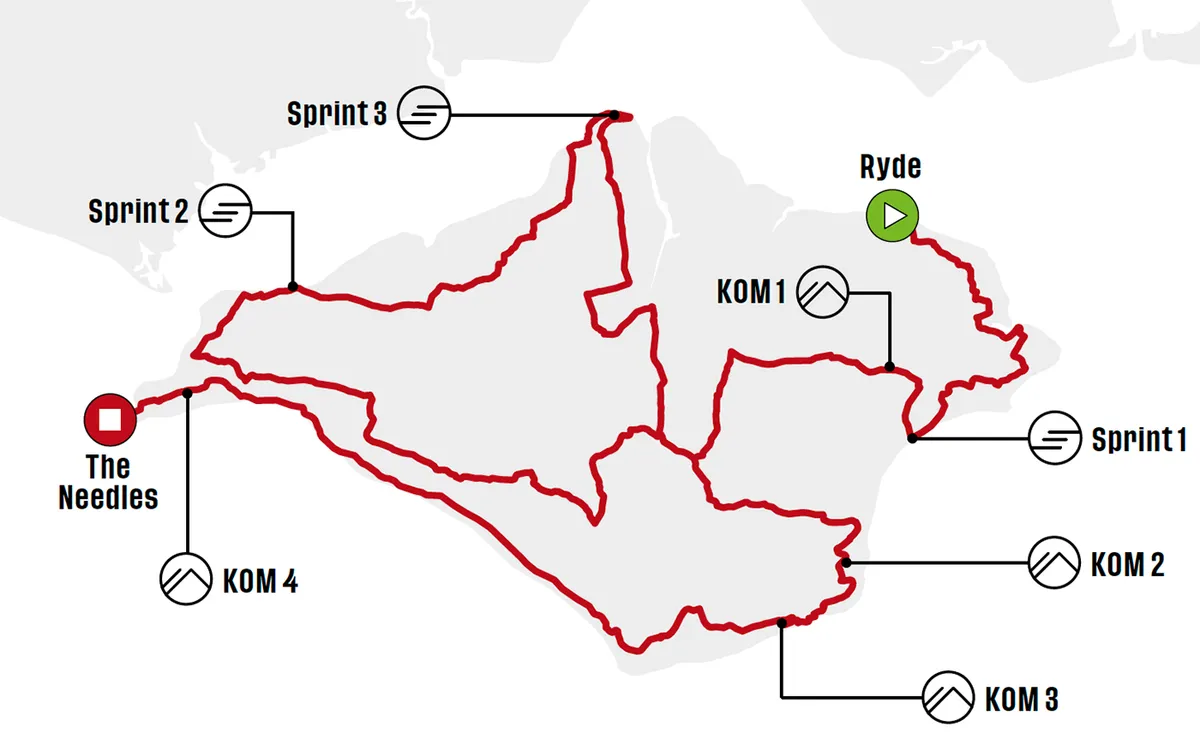 cycling tour of britain route map