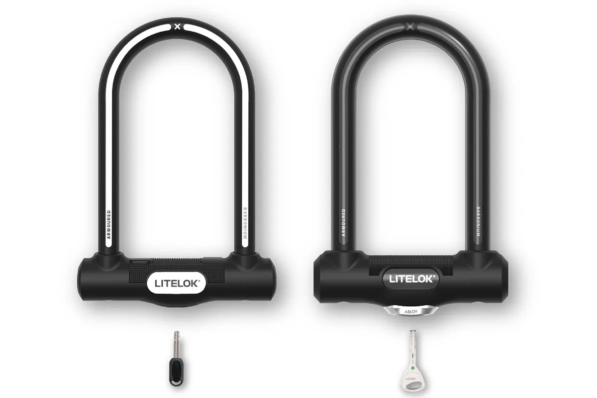 Litelok X1 and X3 D-locks for road bikes