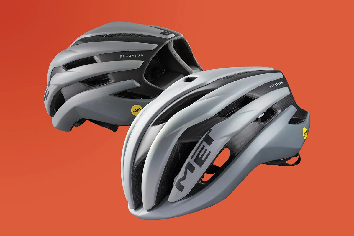 Aero Road Helmet - Met Trenta 3K Carbon MIPS