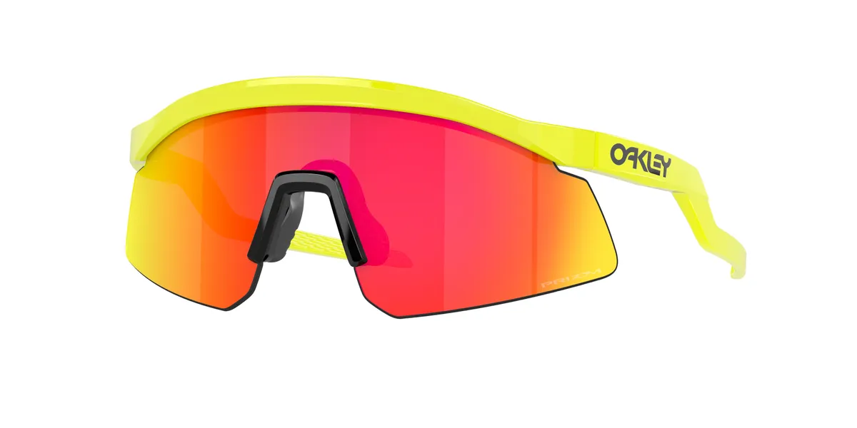 Oakley Hydra Tennis Ball Yellow with Ruby Prizm lens