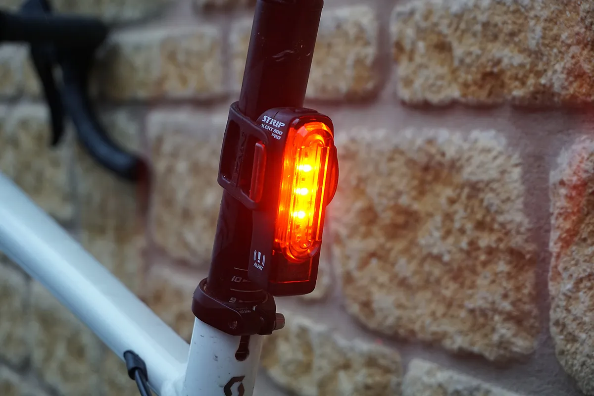 Lezyne Strip Drive Pro Alert rear light for road bikes