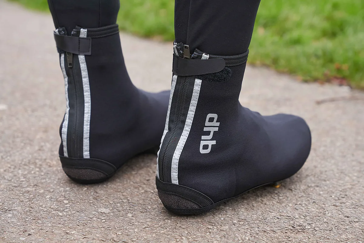 Dhb Neoprene Nylon Overshoes for road cyclists