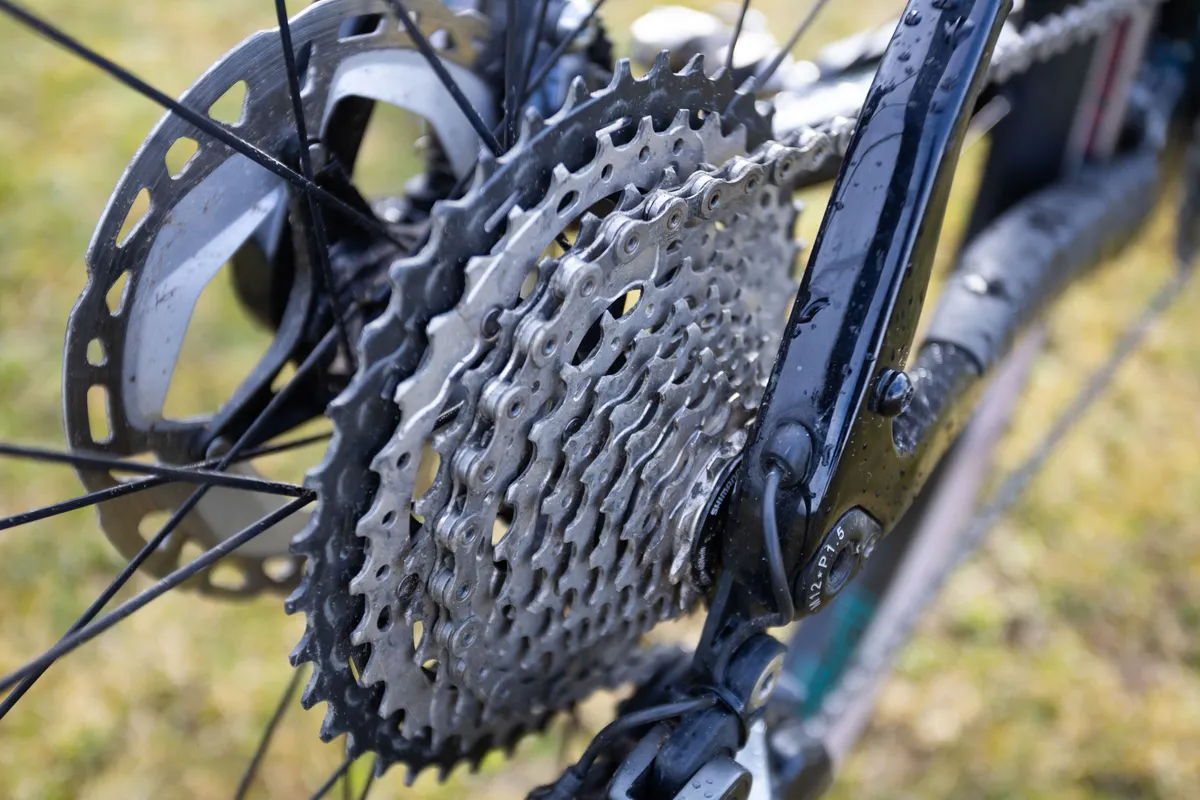 Shimano GRX cassette and chain