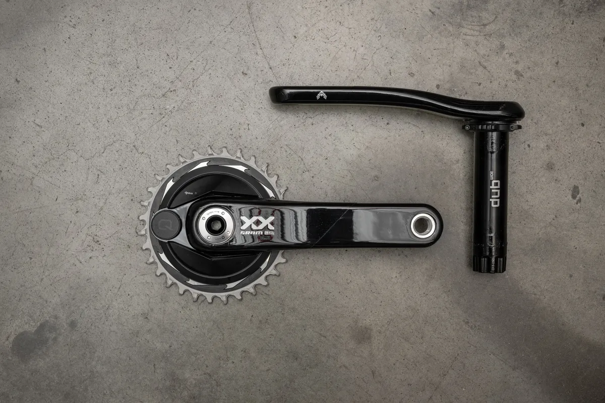 SRAM XX SL T-Type Eagle Transmission AXS groupset cranks with power meter