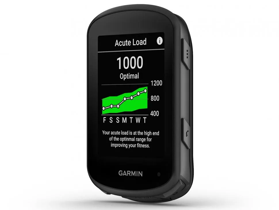 Acute load feature on Garmin Edge 540 bike computer