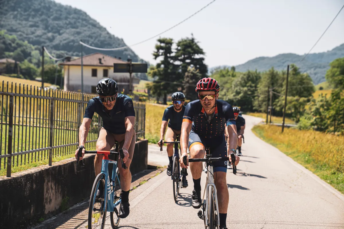 Oscar Huckle riding Specialized S-Works Ethos with Campagnolo Super Record Wireless groupset