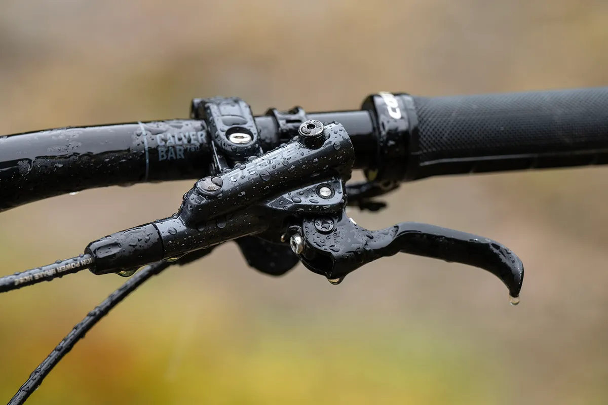 Shimano's Deore brakes are dependable budget stoppers.