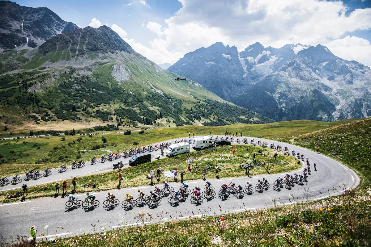 14/07/2022 - Tour de France 2022 - Etape 12 - Briancon / Alpe d'Huez (165,1km) - Col du Galibier.
