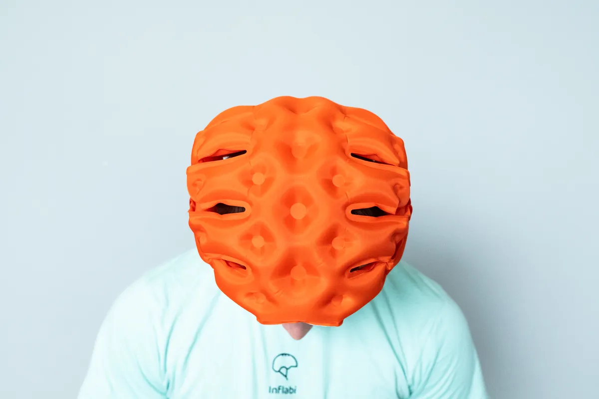 Inflabi inflatable helmet