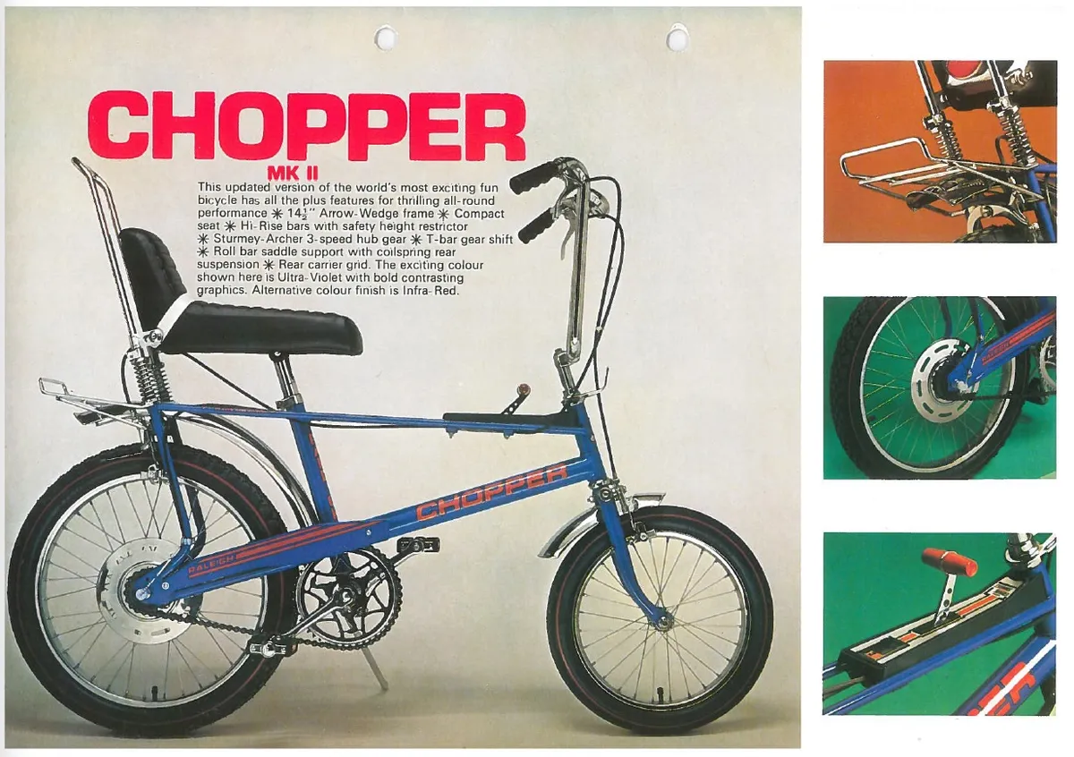 Raleigh Chopper MK2 poster
