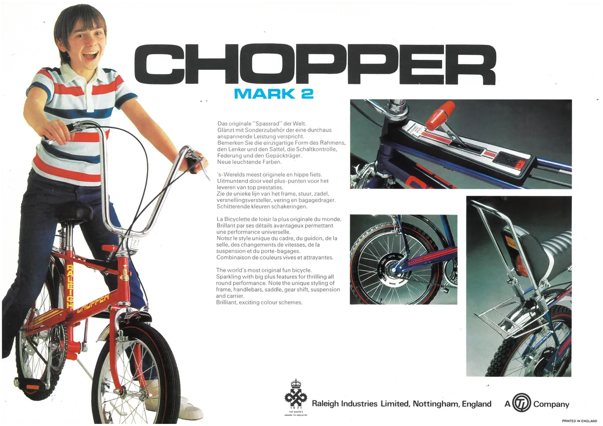 Raleigh Chopper Mk2 poster
