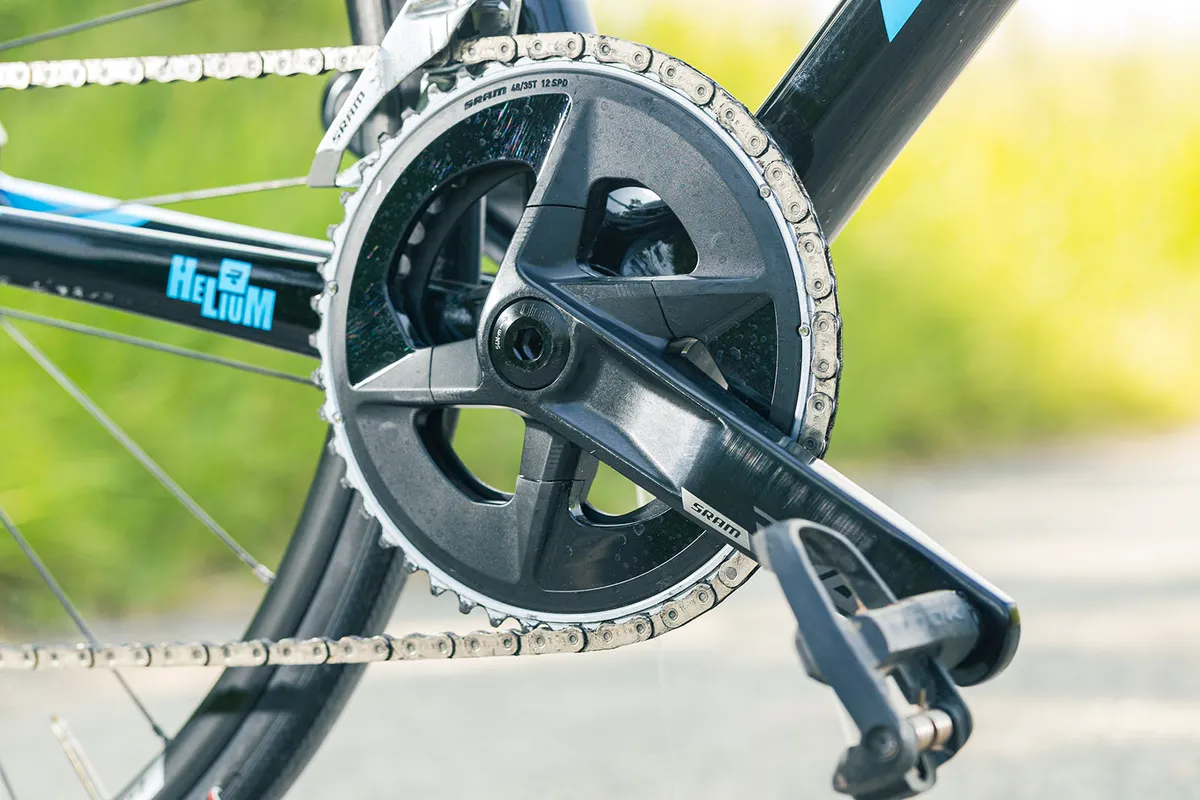Ridley Helium Disc SRAM Rival eTap AXS road bike