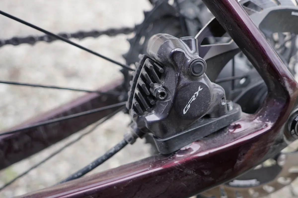 Shimano GRX 12-speed gravel groupset – disc brake caliper