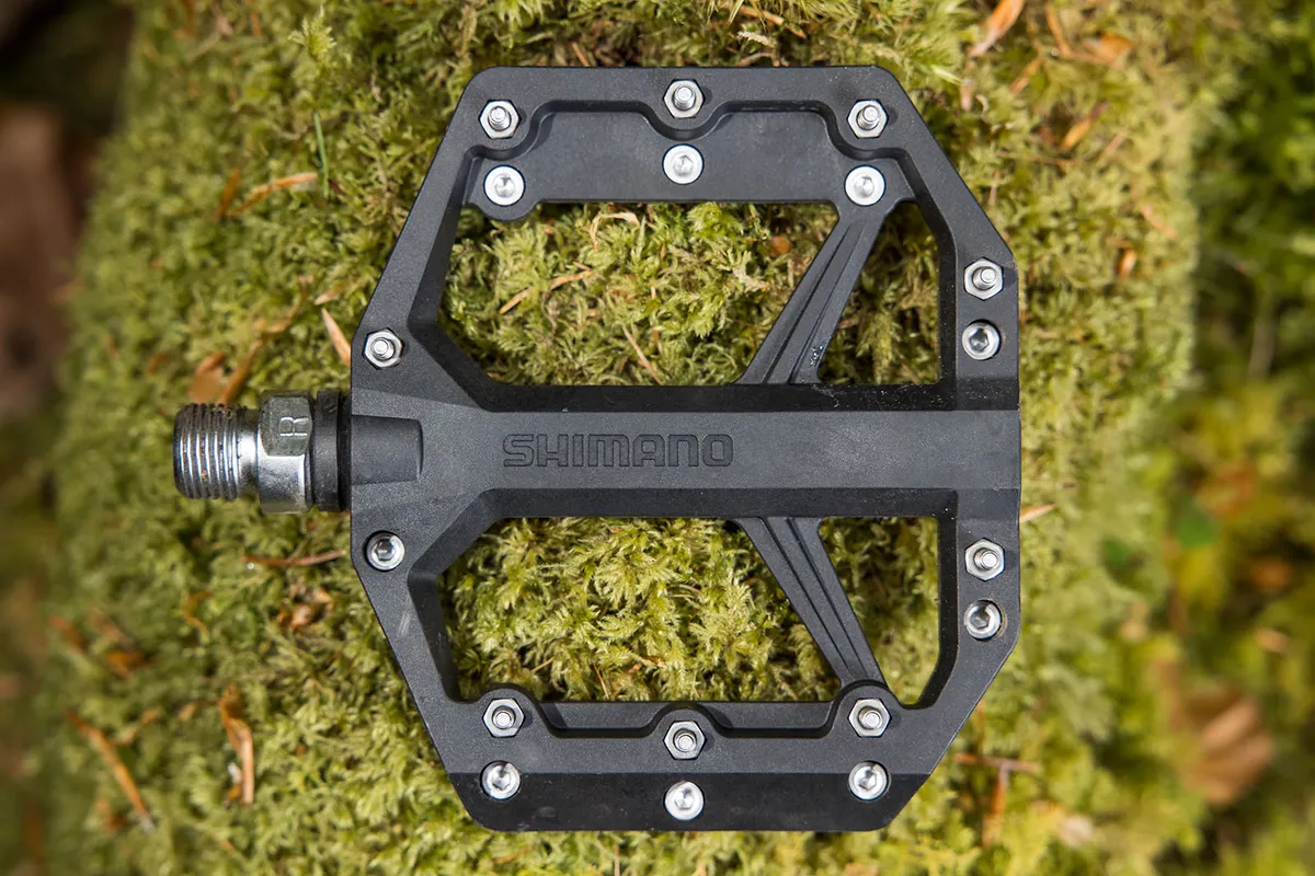 Shimano PD-GR400 flat pedals for mountain bikers