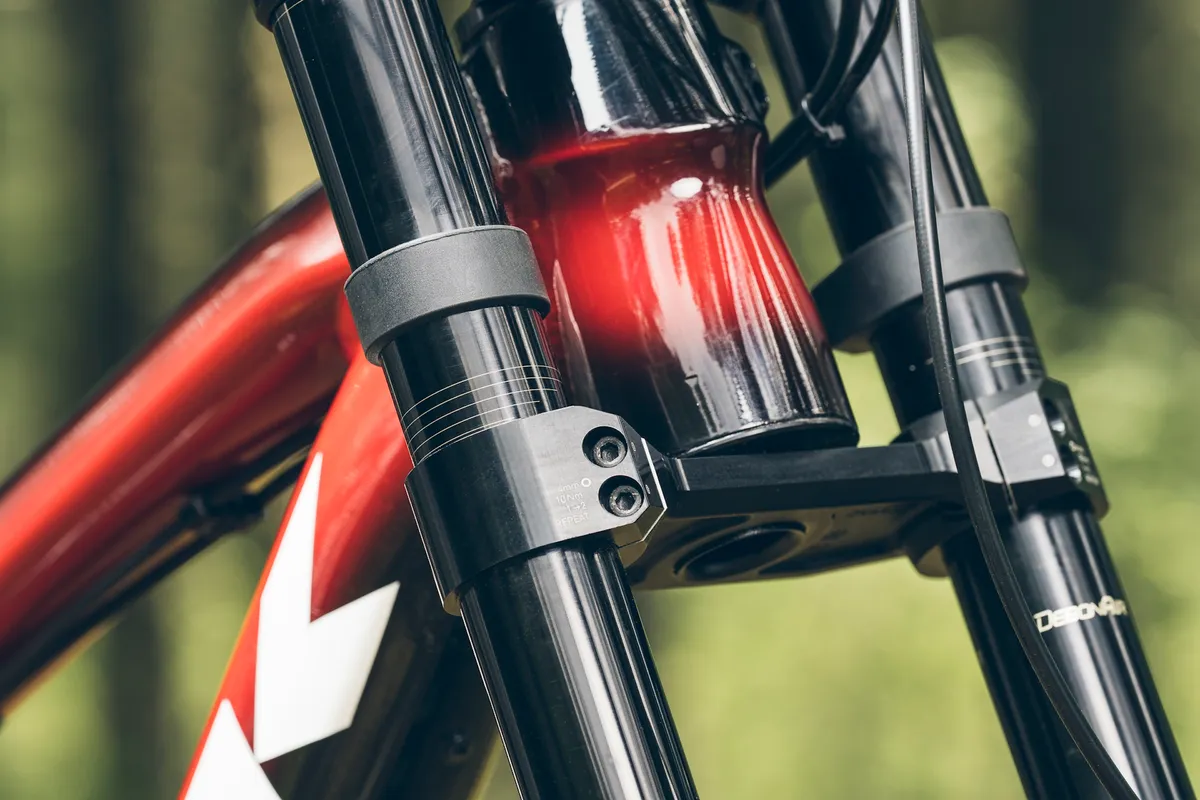 RockShox BoXXer crown height markers