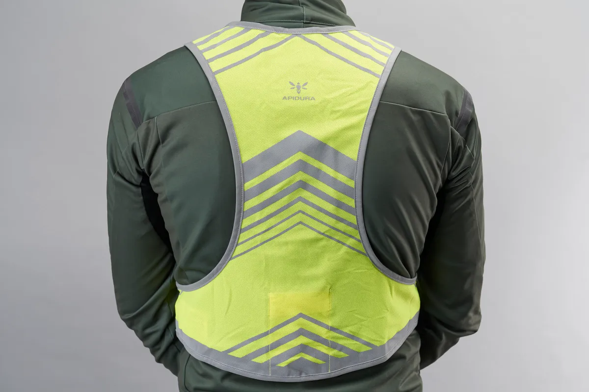 Apidura Packable Visibility Vest rear