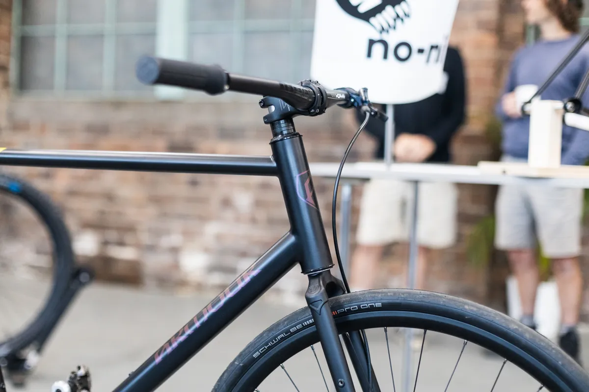 Brazin handmade bicycle show Scotland 2023 – Armour Cycles chunky street fixie