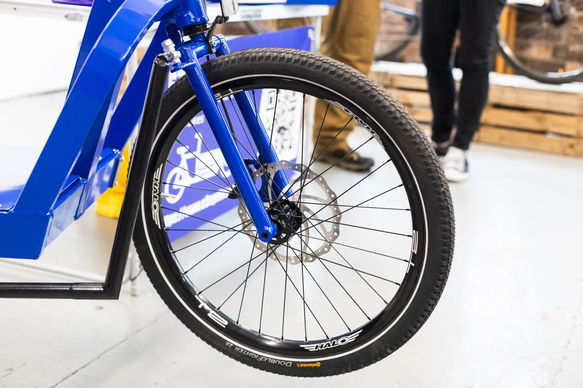 Brazin handmade bicycle show Scotland 2023 – C3Cycles cargo bike