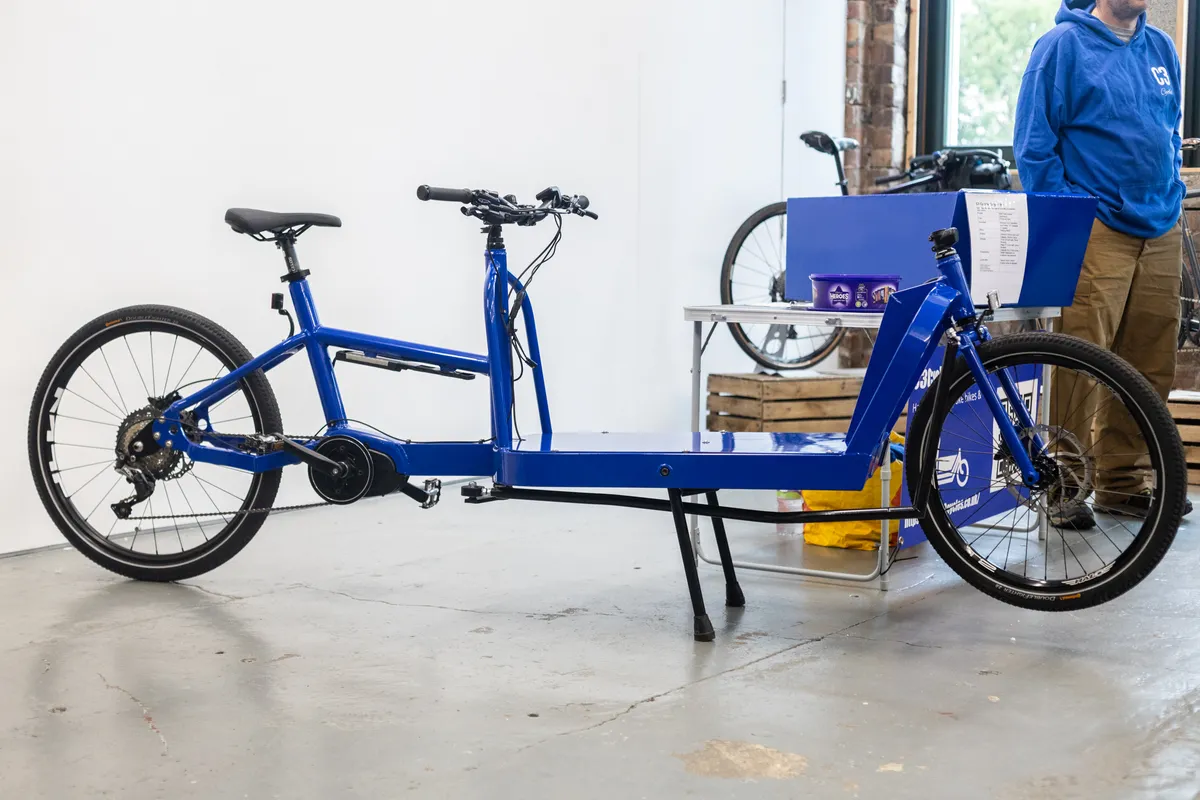 Brazin handmade bicycle show Scotland 2023 – C3Cycles cargo bike