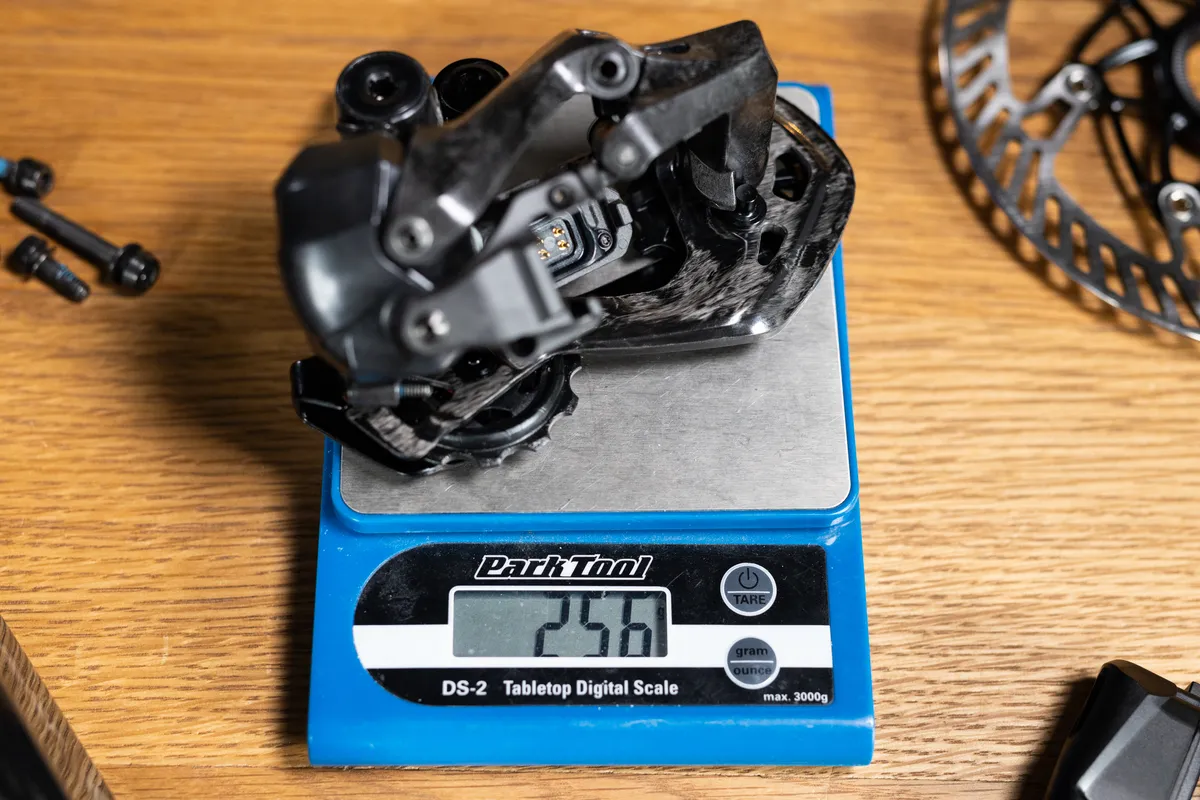 Campagnolo Super Record Wireless – real weights and specs – rear derailleur