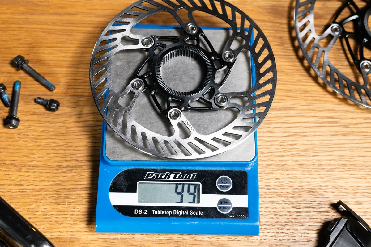 Campagnolo Super Record Wireless – real weights and specs – rotors