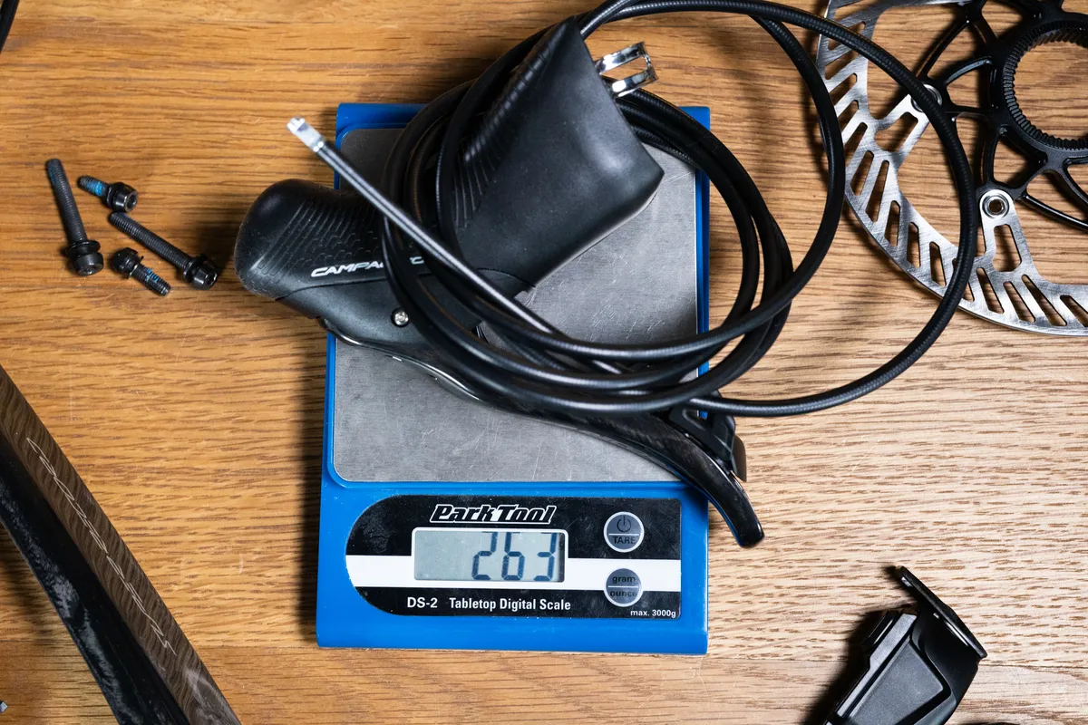 Campagnolo Super Record Wireless – real weights and specs – shifters