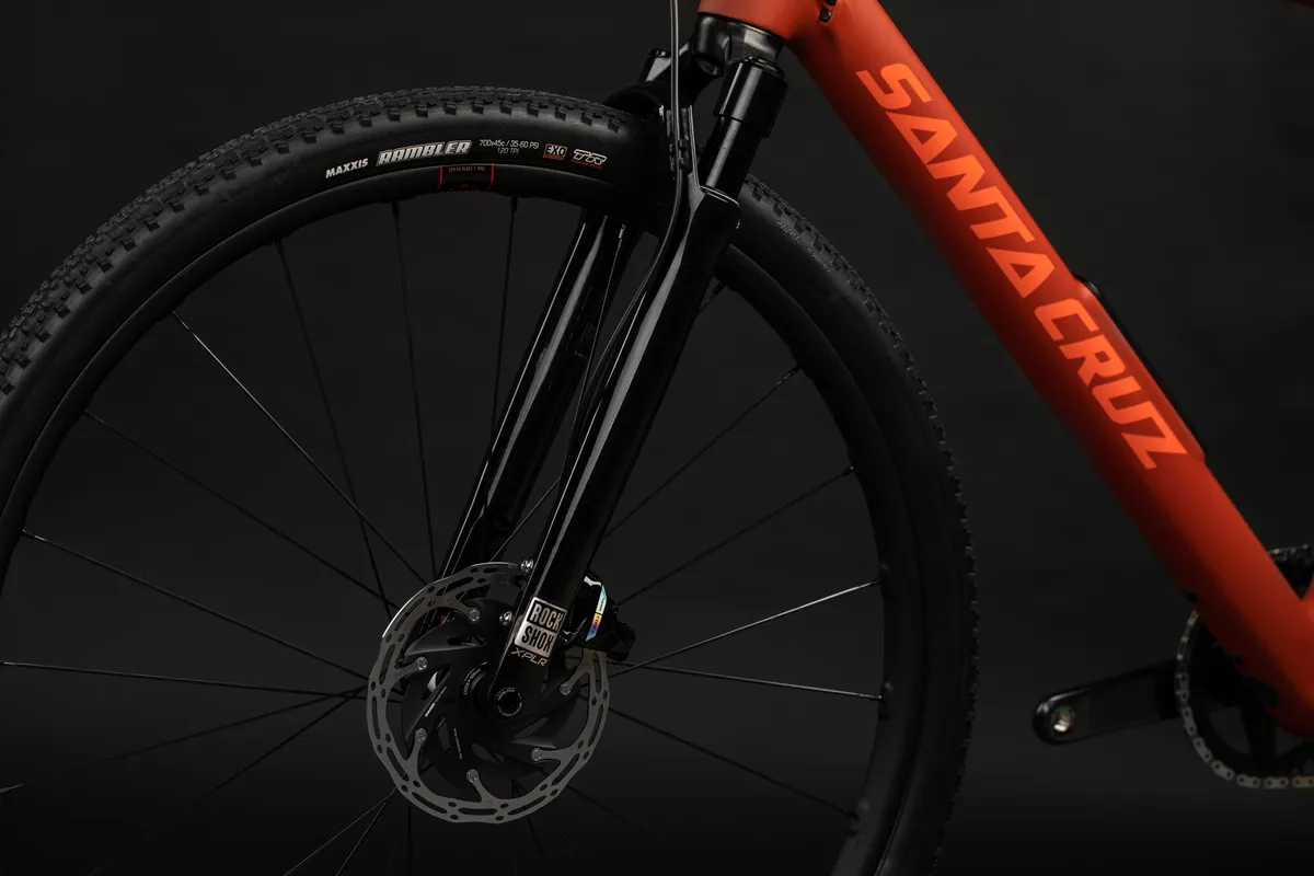 The higher fork crown allows the rigid fork to be swapped out for a suspension model.