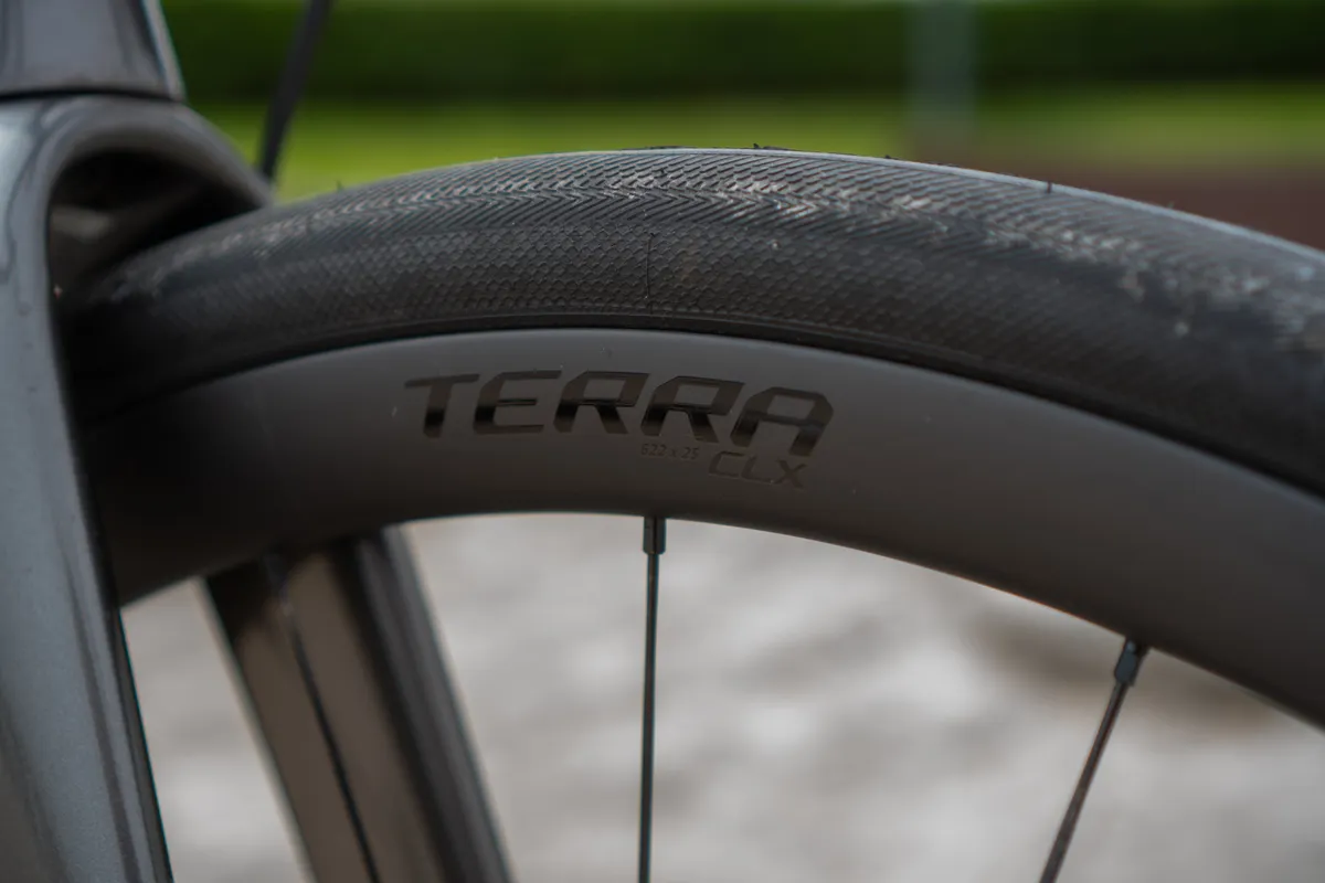 Roval Terra CLX II wheels with S-Works Mondo tyres
