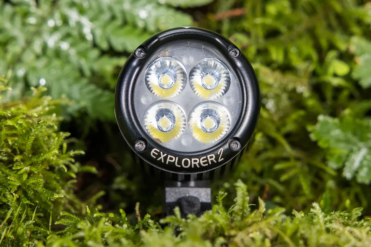 Lumicycle Explorer 2 Enduro Pack front light for mountain bikers