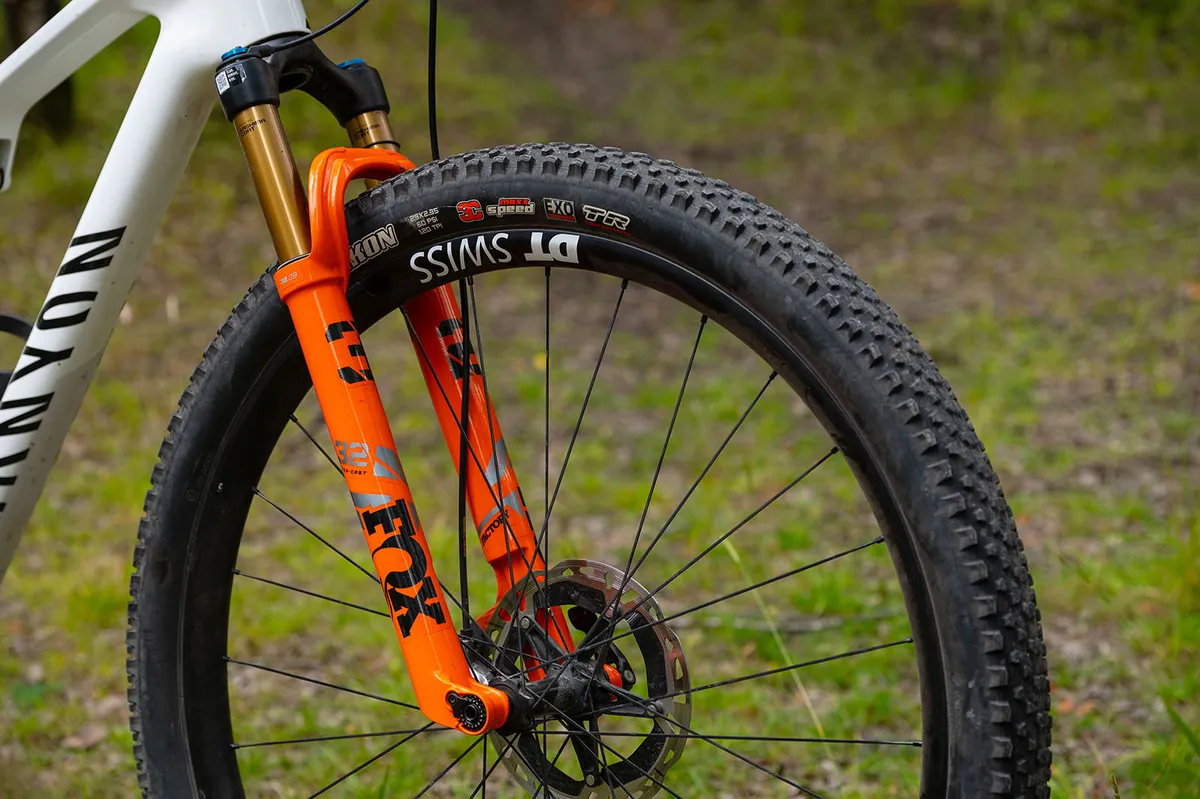 Canyon Lux World Cup CFR Team full suspension mountain bike