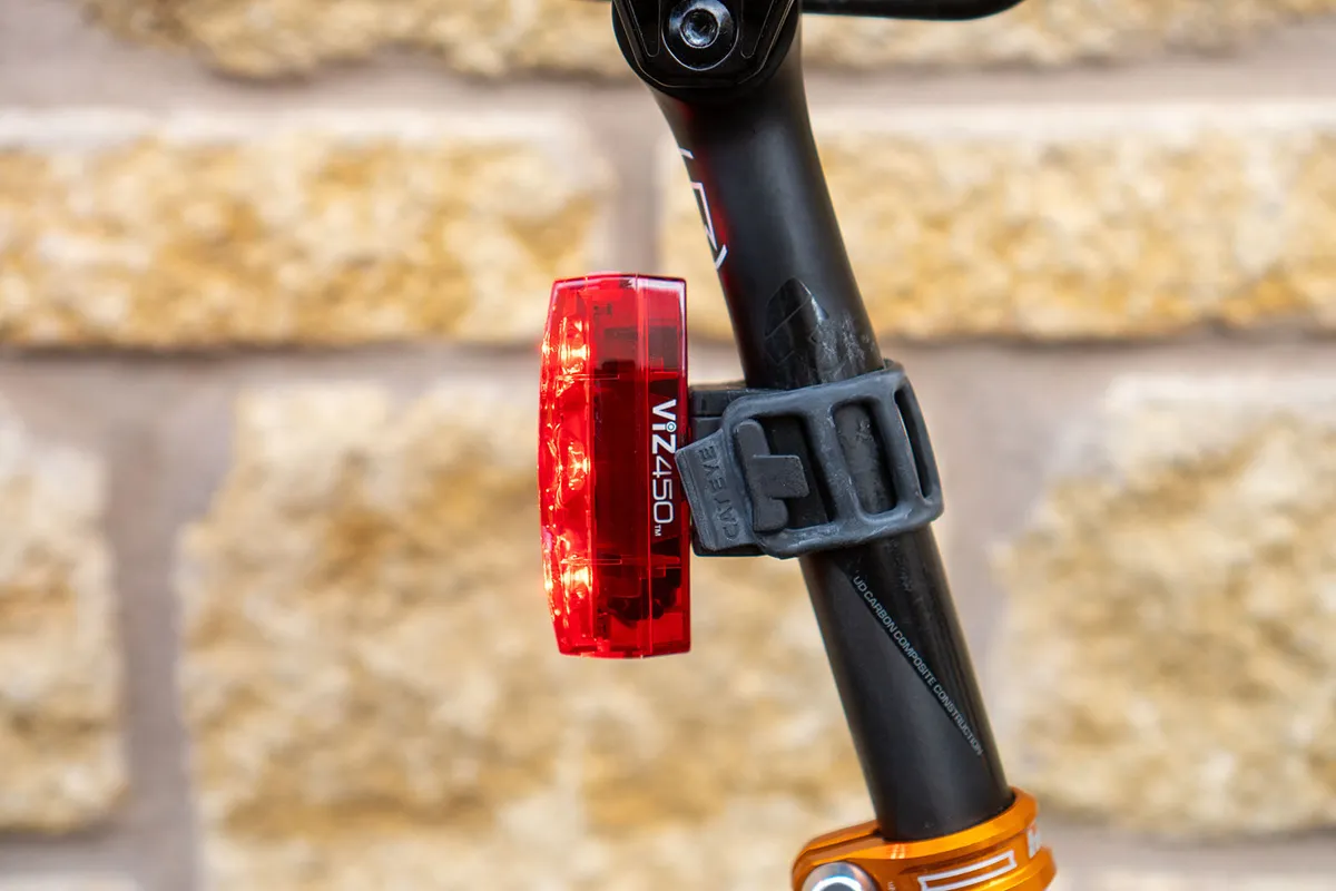 Cateye Viz450 rear light for road bikes