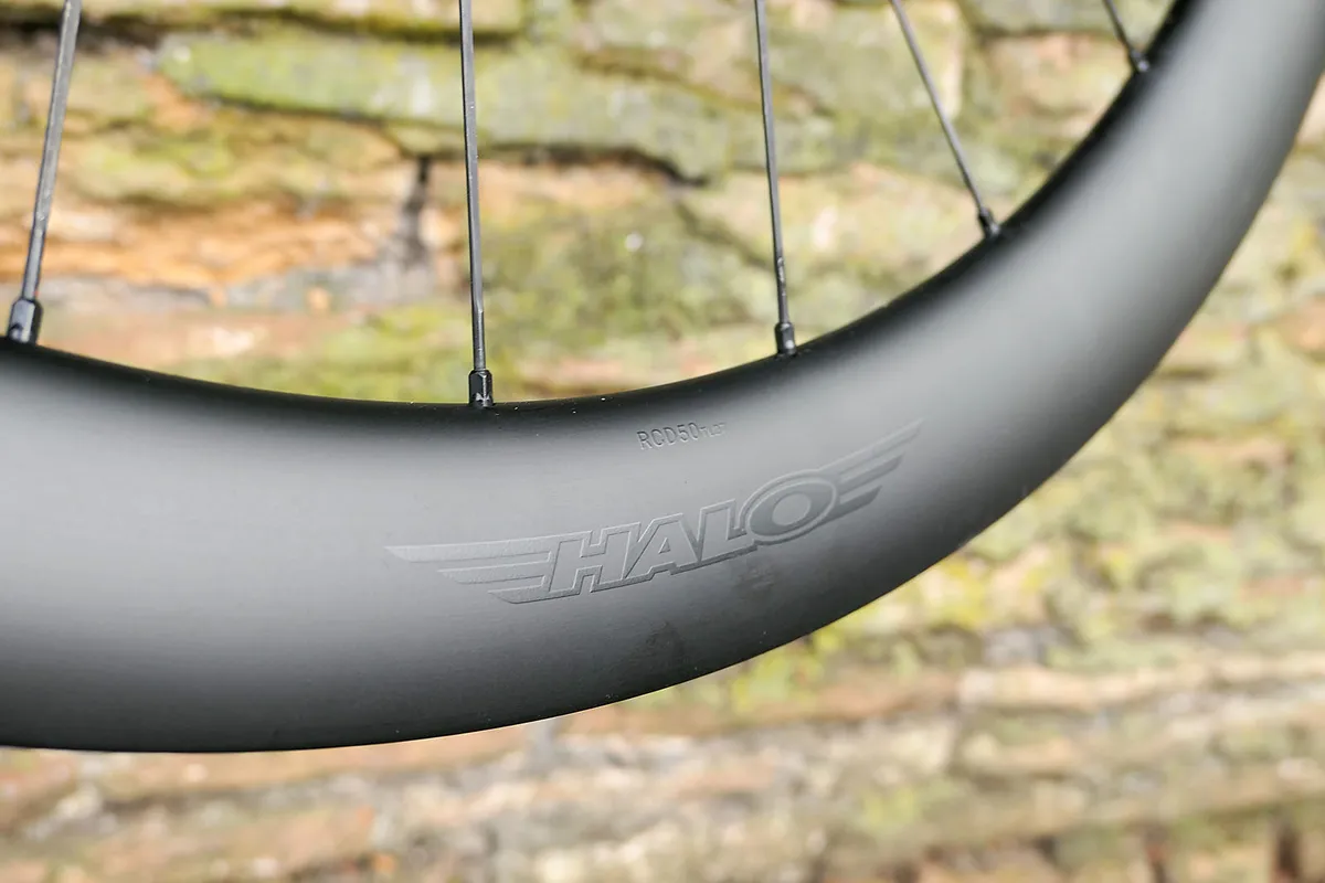Halo Carbaura RCD 50 wheelset for road bikes