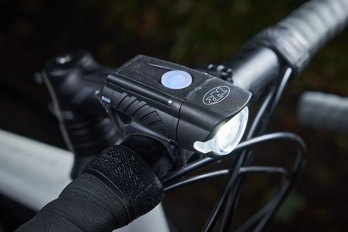 Niterider Swift 500 front light for road cyclists